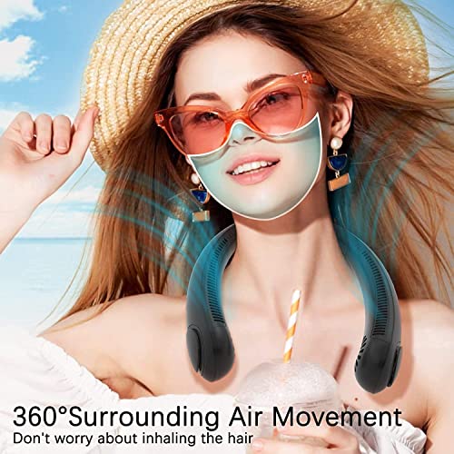 Portable Neck Fan, Hands Free Bladeless Fan