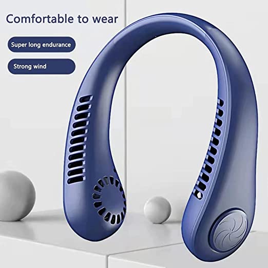 Portable Neck Fan, Hands Free Bladeless Fan