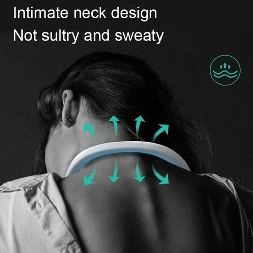 Portable Neck Fan, Hands Free Bladeless Fan