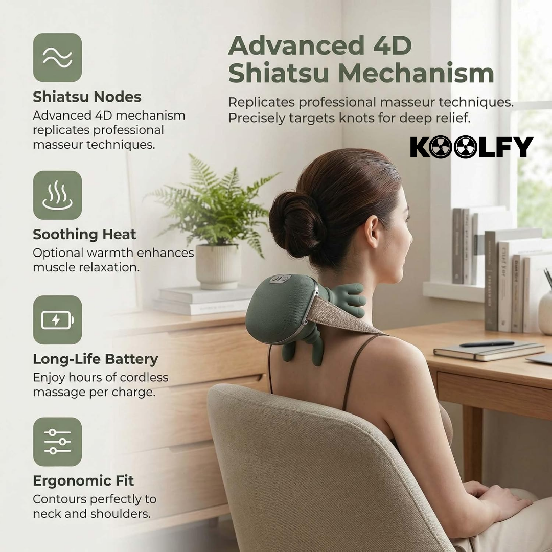 Neck - Shoulder and Back Massager